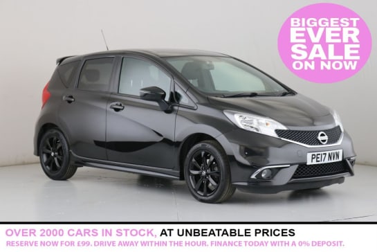 A 2017 NISSAN NOTE BLACK EDITION