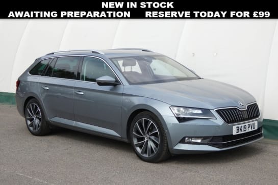 A 2019 SKODA SUPERB LAURIN AND KLEMENT TDI DSG