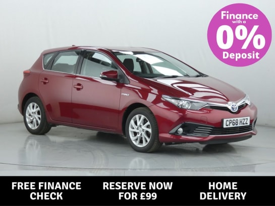 A 2018 TOYOTA AURIS VVT-I ICON TECH