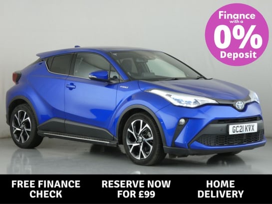 A 2021 TOYOTA CHR DESIGN