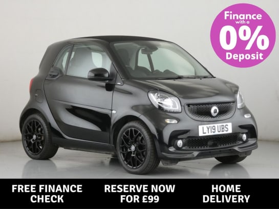 A 2019 SMART FORTWO COUPE URBANSHADOW EDITION