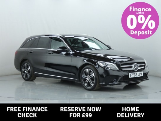 A 2018 MERCEDES C CLASS C 200 D SPORT