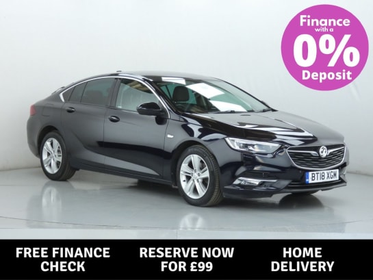 A 2018 VAUXHALL INSIGNIA GRAND SPORT ELITE NAV ECOTEC