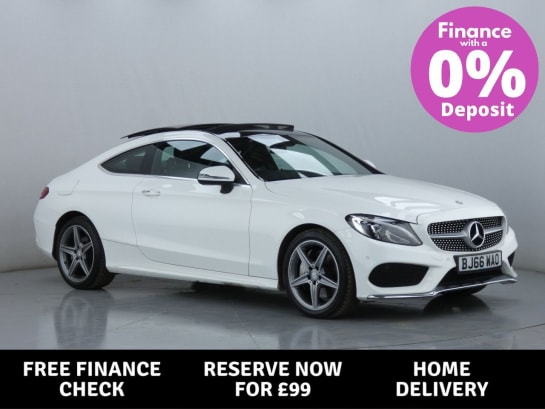 A 2016 MERCEDES C CLASS C 250 D AMG LINE PREMIUM