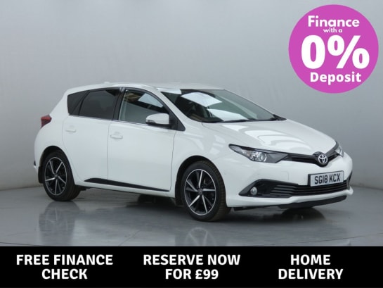 A 2018 TOYOTA AURIS VVT-I DESIGN
