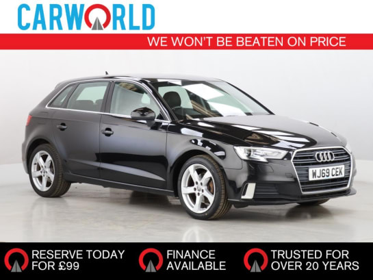 A 2019 AUDI A3 SPORTBACK TDI SPORT
