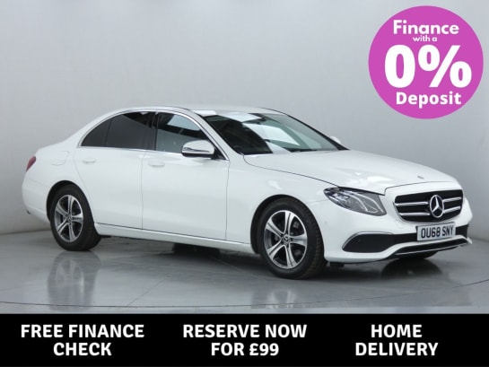 A 2018 MERCEDES E CLASS E 220 D SE