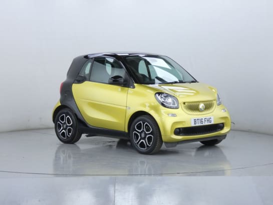 A 2016 SMART FORTWO COUPE PRIME T