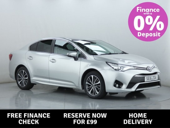 A 2016 TOYOTA AVENSIS VALVEMATIC BUSINESS EDITION PLUS