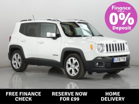 A 2016 JEEP RENEGADE LIMITED