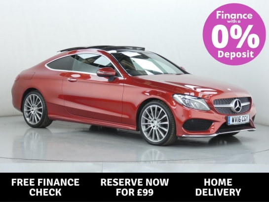 A 2016 MERCEDES C CLASS C 250 D AMG LINE PREMIUM PLUS