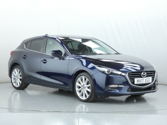 A 2017 MAZDA MAZDA 3 SPORT NAV