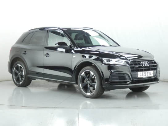 A 2019 AUDI Q5 TDI QUATTRO S LINE BLACK EDITION