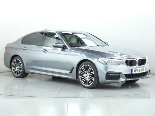 A 2019 BMW 5 SERIES 530E M SPORT