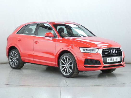 A null AUDI Q3 2.0 TFSI QUATTRO S LINE EDITION 5d 178 BHP