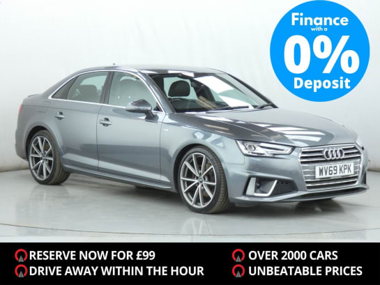A null AUDI A4 2.0 TFSI S LINE MHEV 4d 188 BHP