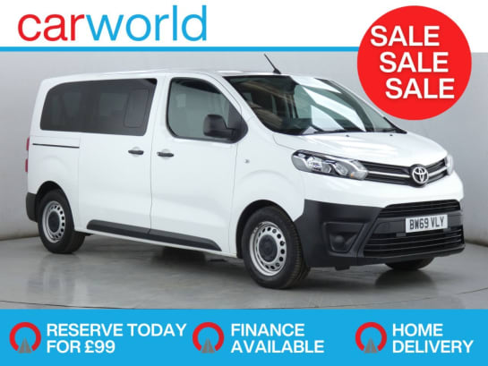 A null TOYOTA PROACE VERSO 1.5 D-4D L1 COMBI 5d 114 BHP