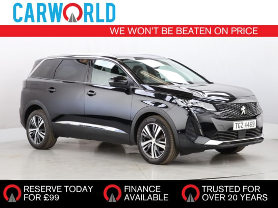 A 2021 PEUGEOT 5008 1.2 PURETECH S/S ALLURE PREMIUM 5d 130 BHP