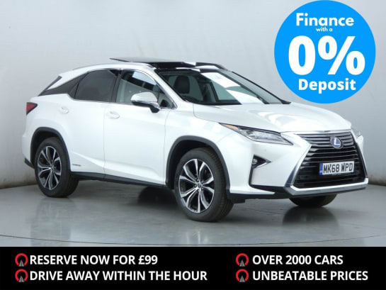 A null LEXUS RX 3.5 450H LUXURY 5d 309 BHP