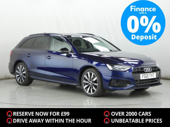 A null AUDI A4 2.0 AVANT TFSI SPORT EDITION MHEV 5d 148 BHP