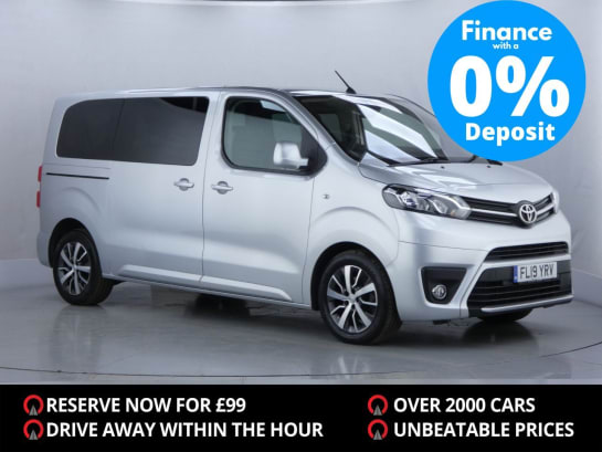 A null TOYOTA PROACE VERSO 2.0 D-4D L1 FAMILY 5d 148 BHP