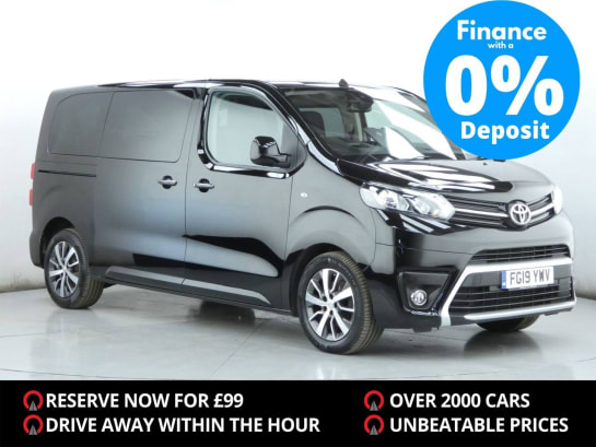 A null TOYOTA PROACE VERSO 2.0 D-4D L1 FAMILY 5d 148 BHP