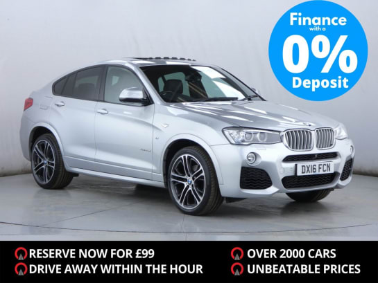 A null BMW X4 3.0 XDRIVE35D M SPORT 4d 309 BHP