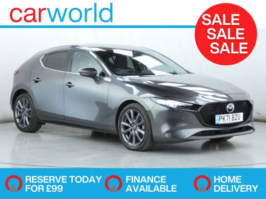 A null MAZDA MAZDA3 2.0 e-SKYACTIV-G MHEV Sport Lux Hatchback 5dr Petrol Manual Euro 6 (s/s) (1