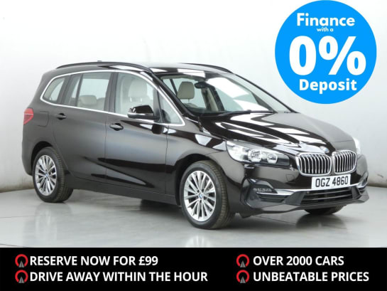 A null BMW 2 SERIES GRAN TOURER 1.5 218i Luxury MPV 5dr Petrol Manual Euro 6 (s/s) (140 ps)