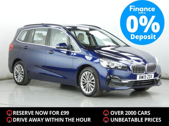 A null BMW 2 SERIES GRAN TOURER 1.5 218i Luxury MPV 5dr Petrol Manual Euro 6 (s/s) (140 ps)