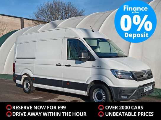 A null MAN ETGE 3500 40kWh Panel Van 5dr Electric Auto FWD Standard High Roof (136 ps)