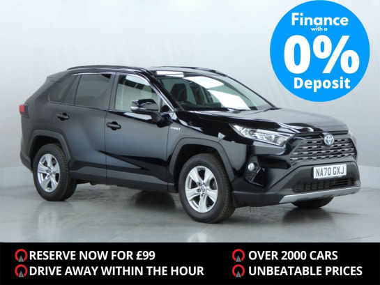 A null TOYOTA RAV4 2.5 VVT-h Icon SUV 5dr Petrol Hybrid CVT Euro 6 (s/s) (218 ps)