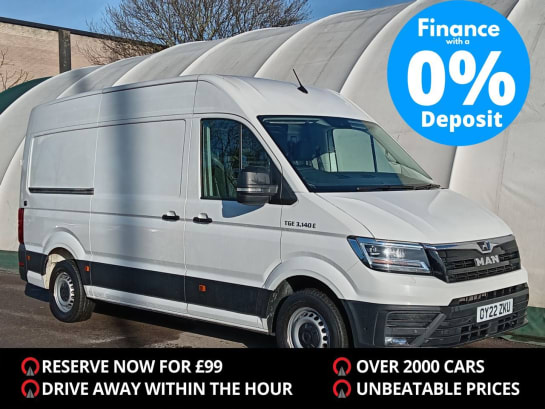 A null MAN ETGE 3500 40kWh Panel Van 5dr Electric Auto FWD Standard High Roof (136 ps)