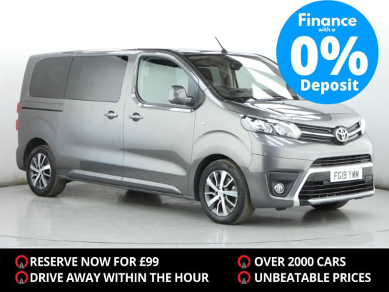 A null TOYOTA PROACE VERSO 2.0D Family Medium MPV 5dr Diesel Manual MWB Euro 6 (s/s) (8 Seat) (150 ps)