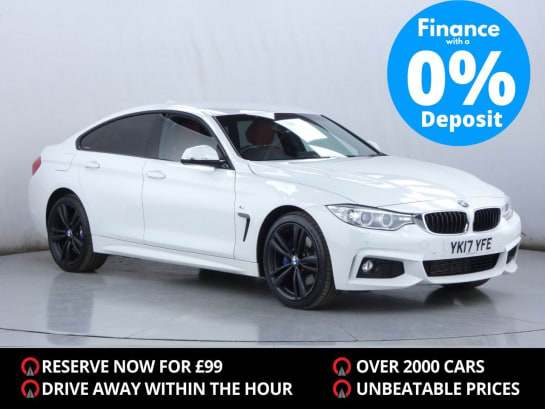 A null BMW 4 SERIES GRAN COUPE 2.0 420d M Sport Hatchback 5dr Diesel Auto xDrive Euro 6 (s/s) (190 ps)