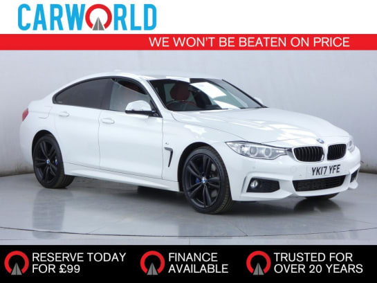 A null BMW 4 SERIES GRAN COUPE 2.0 420d M Sport Hatchback 5dr Diesel Auto xDrive Euro 6 (s/s) (190 ps)