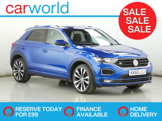 A null VOLKSWAGEN T-ROC 1.6 TDI R-Line SUV 5dr Diesel Manual Euro 6 (s/s) (115 ps)