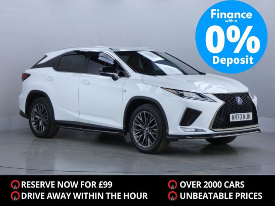 A null LEXUS RX 3.5 450h V6 F Sport SUV 5dr Petrol Hybrid E-CVT 4WD Euro 6 (s/s) (313 ps)