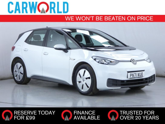 A null VOLKSWAGEN ID3 Pro Performance 58kWh Life Hatchback 5dr Electric Auto (204 ps)