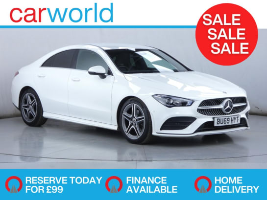 A null MERCEDES-BENZ CLA 1.3 CLA180 AMG Line Coupe 4dr Petrol 7G-DCT Euro 6 (s/s) (136 ps)