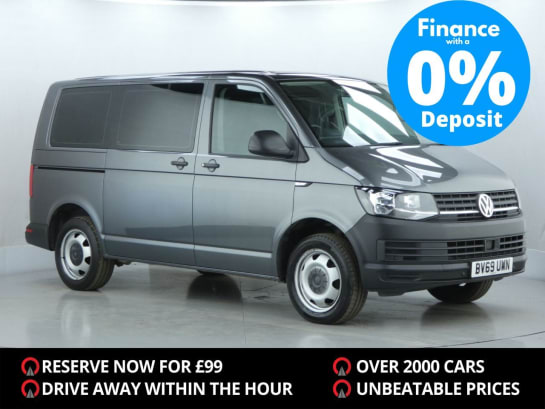 A null VOLKSWAGEN TRANSPORTER SHUTTLE 2.0 TDI S Minibus Double Cab 5dr Diesel Manual FWD SWB Euro 6 (s/s) (102 ps