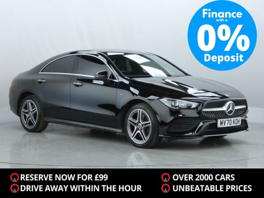 A null MERCEDES-BENZ CLA 1.3 CLA250e 15.6kWh AMG Line (Premium) Coupe 4dr Petrol Plug-in Hybrid 8G-D