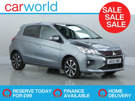 A null MITSUBISHI MIRAGE 1.2 Design Pro Hatchback 5dr Petrol CVT Euro 6 (s/s) (71 ps)