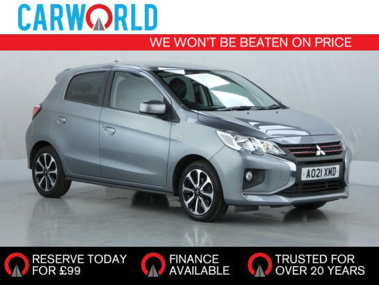 A null MITSUBISHI MIRAGE 1.2 Design Pro Hatchback 5dr Petrol CVT Euro 6 (s/s) (71 ps)