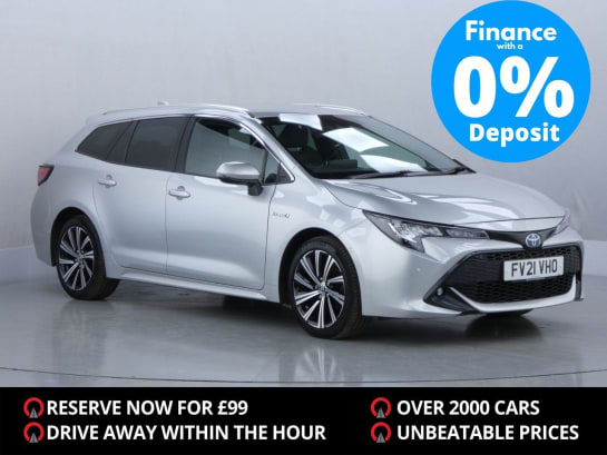 A null TOYOTA COROLLA 1.8 VVT-h GPF Design Touring Sports 5dr Petrol Hybrid CVT Euro 6 (s/s) (122