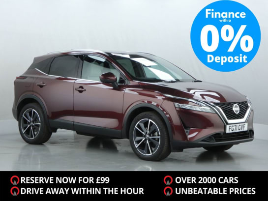 A null NISSAN QASHQAI 1.3 DIG-T MHEV Tekna SUV 5dr Petrol Hybrid XTRON Euro 6 (s/s) (158 ps)