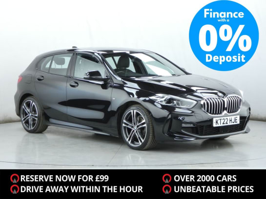 A null BMW 1 SERIES 1.5 118i M Sport (LCP) Hatchback 5dr Petrol DCT Euro 6 (s/s) (136 ps)