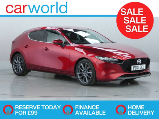 A null MAZDA MAZDA3 2.0 e-SKYACTIV-G MHEV Sport Lux Hatchback 5dr Petrol Manual Euro 6 (s/s) (1