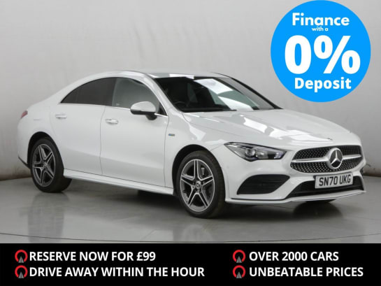 A null MERCEDES-BENZ CLA 1.3 CLA250e 15.6kWh AMG Line (Premium) Coupe 4dr Petrol Plug-in Hybrid 8G-D