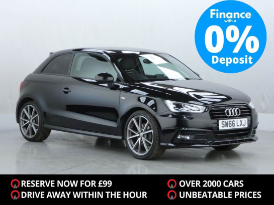 A null AUDI A1 1.4 TFSI CoD Black Edition Hatchback 3dr Petrol Manual Euro 6 (s/s) (150 ps